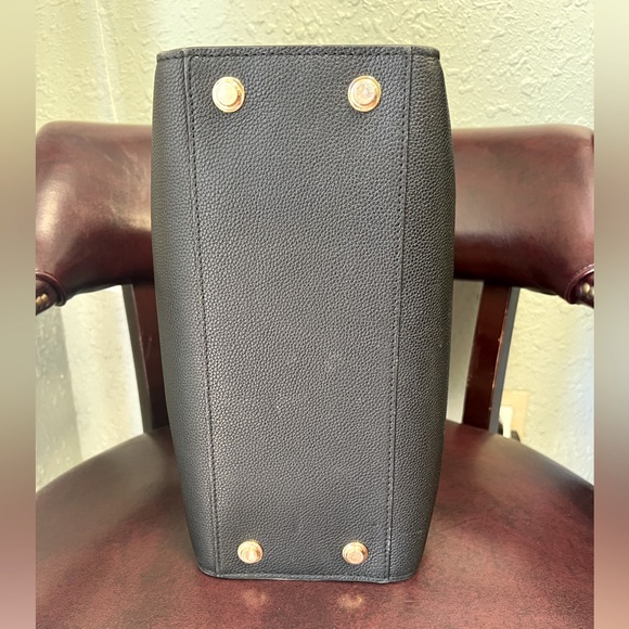 Leather & Python Top Handle Handbag - Picture 5 of 7